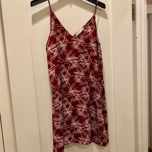 Lush Tank Double V Swing Mini Dress